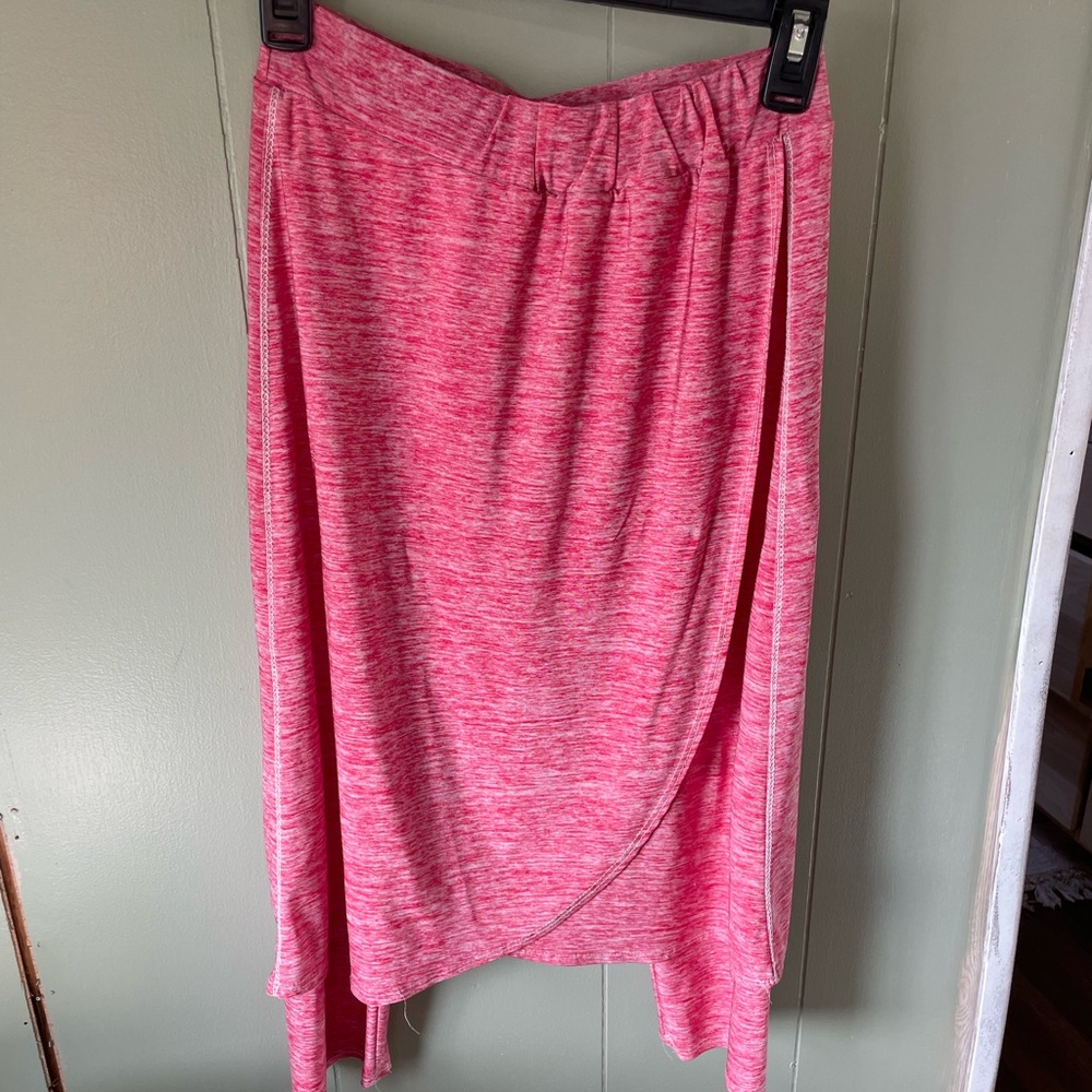 Asymmetrical Athletic Skirt w/ leggings